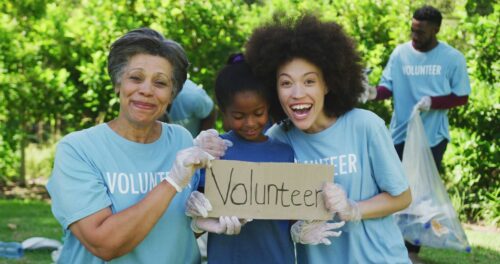 Family volunteering